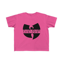 Load image into Gallery viewer, Product of Dad Rap Kids Tee (Black Print)
